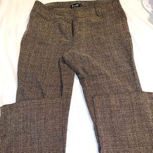 Brown tweed trousers